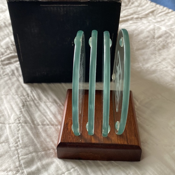 Home Hardware Glass Coasters - Picture 3 of 3